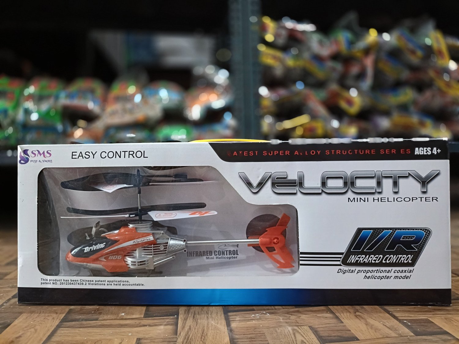 Velo City Rc  Helicopter BIG Toy Set