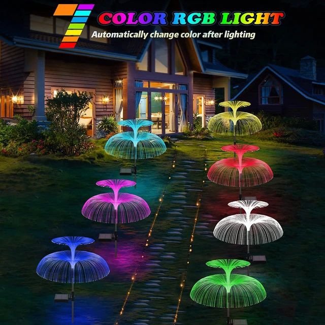 Firefly Solor Light R G B Colors
